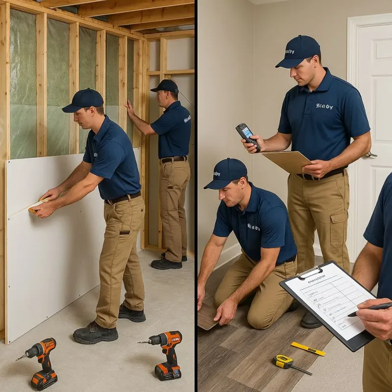 Repairs and Reconstruction process in Sewickley, PA