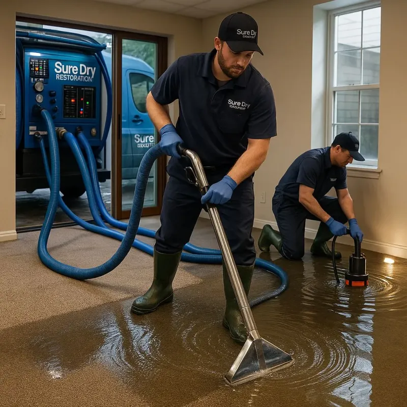 Water Extraction and Removal process in Sewickley, PA